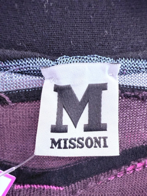 Missoni Sz 10 Multi Color Sweater Cardigan