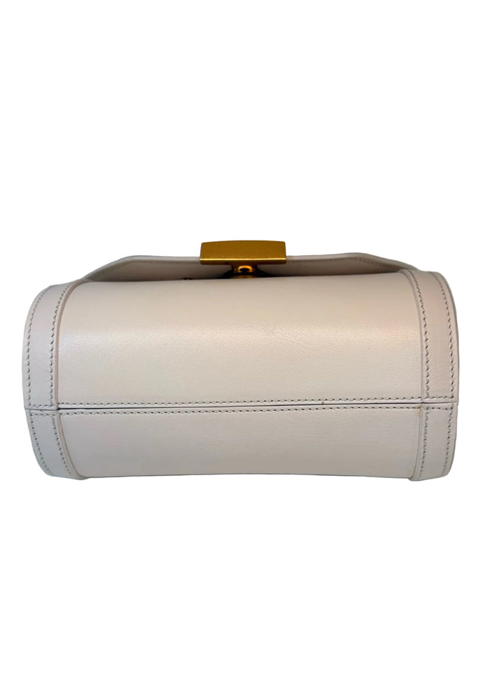 Tod's Cream Mini Timeless Flab Designer Bag