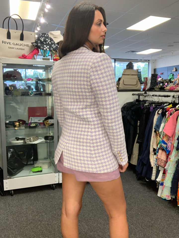 NWT Generation Love Houndstooth Blazer Sz XS