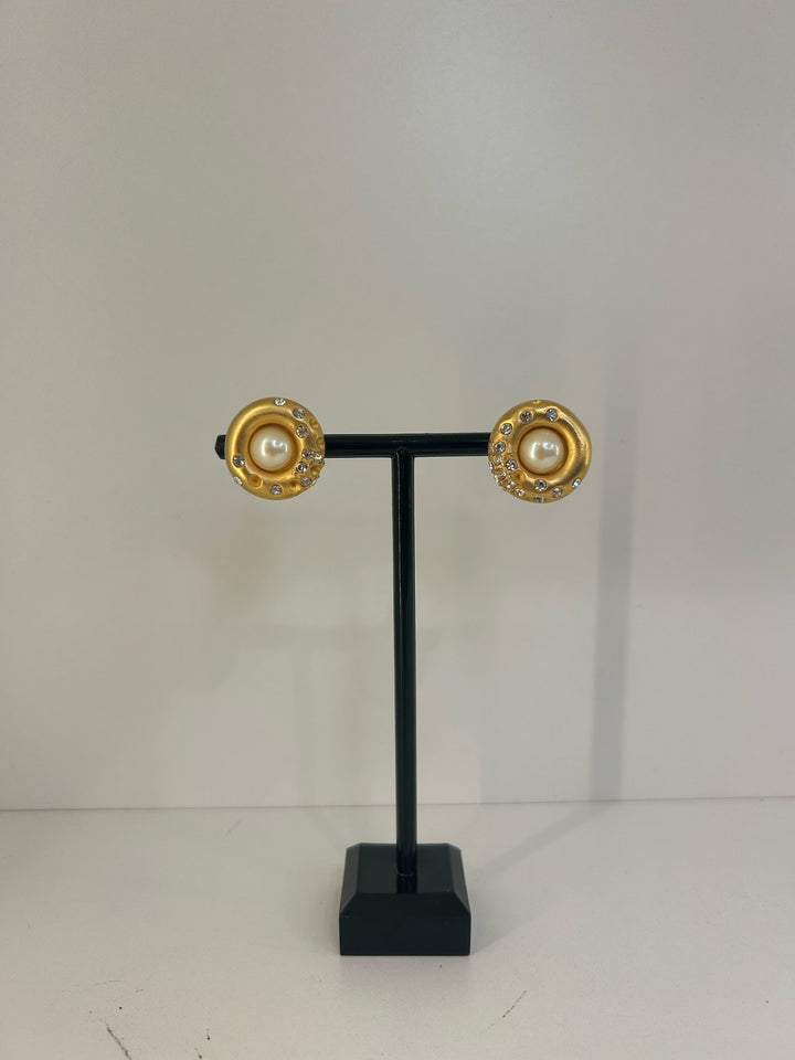 Vintage Givenchy Clip On Earrings