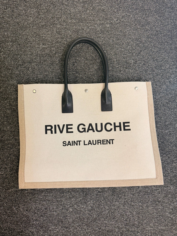 NWT Saint Laurent Large Rive Gauche Tote Bag