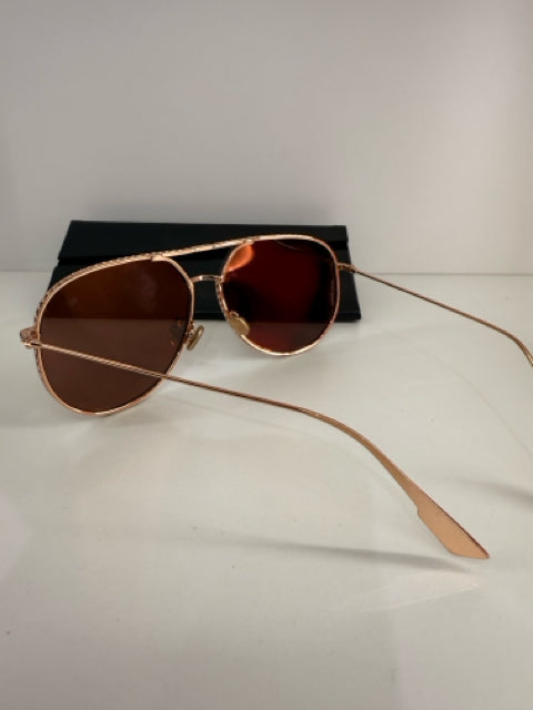 Pre Owned Dior Aviator aviator gold/gold VHVO1 BJMPL w/case/box