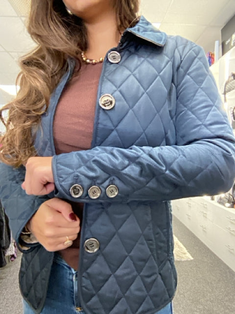 NWT Burberry Sz XS Button Down Jacket