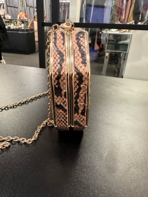 BCBG Max Azria Snake Print Clutch