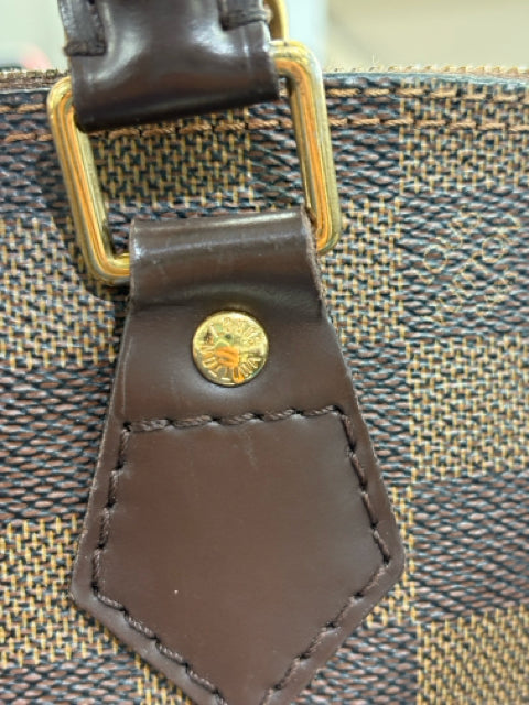 Louis Vuitton Canvas Damier Ebene Alma Handbags