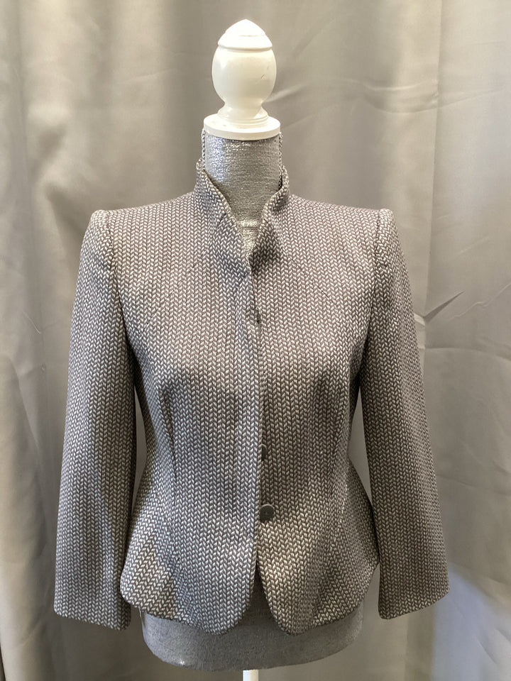 Giorgio Armani Peblem Back Blazer Jacket Size 8