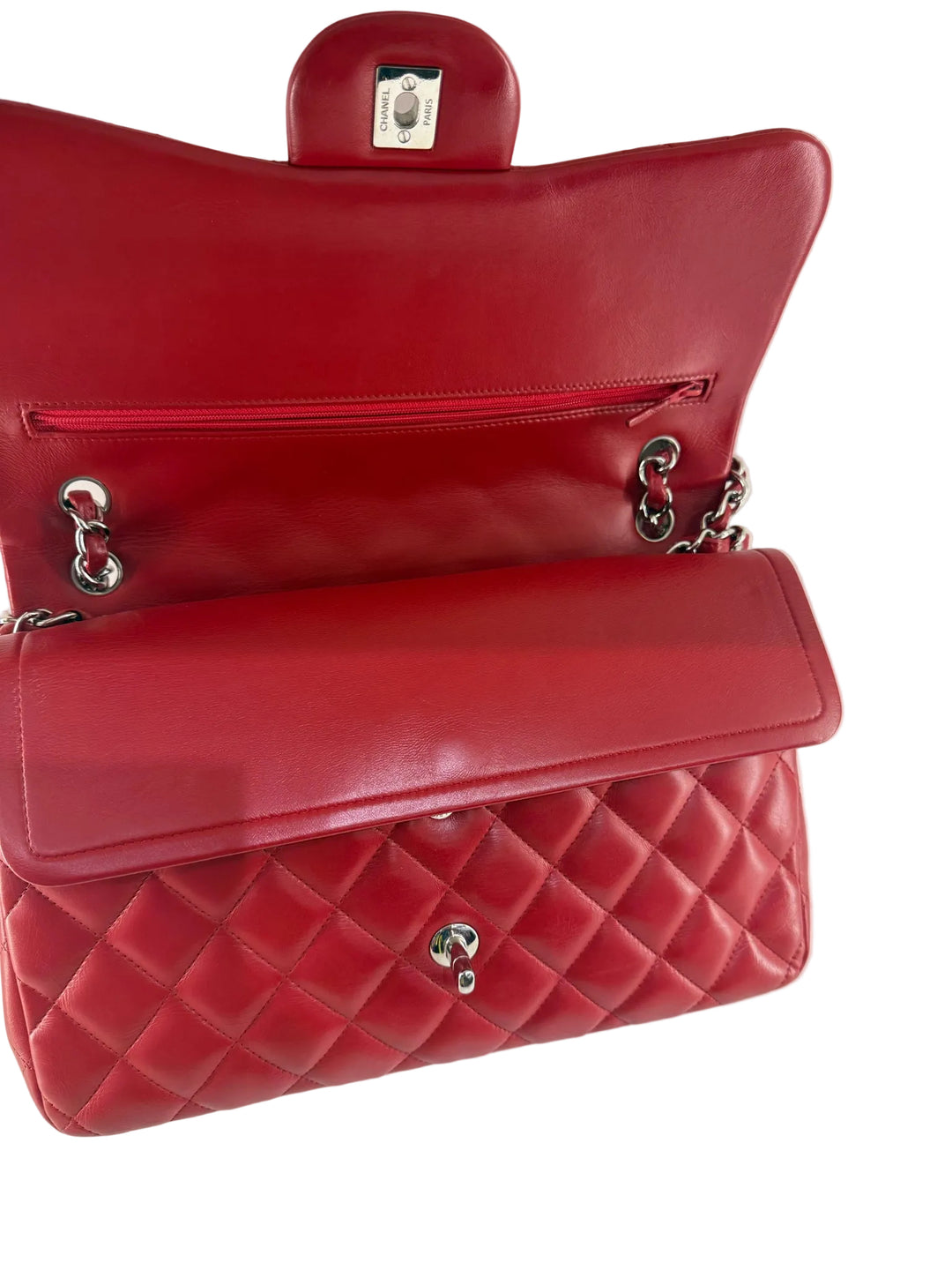 Chanel Classic Jumbo Double Flap Silver Hardware Designer