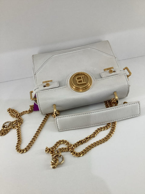 Pre Owned Balmain B-Buzz 23 Gold Hardware Convertible Cross Body w dust bag Designer Bag