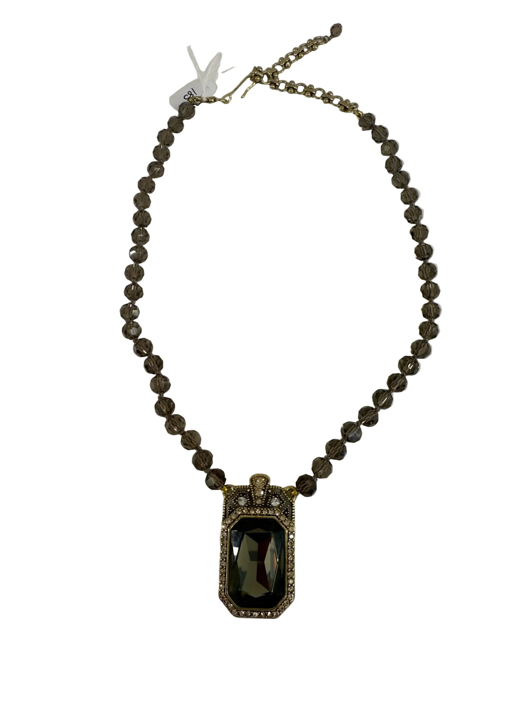 Vintage Heidi Daus Large Pendant Necklace