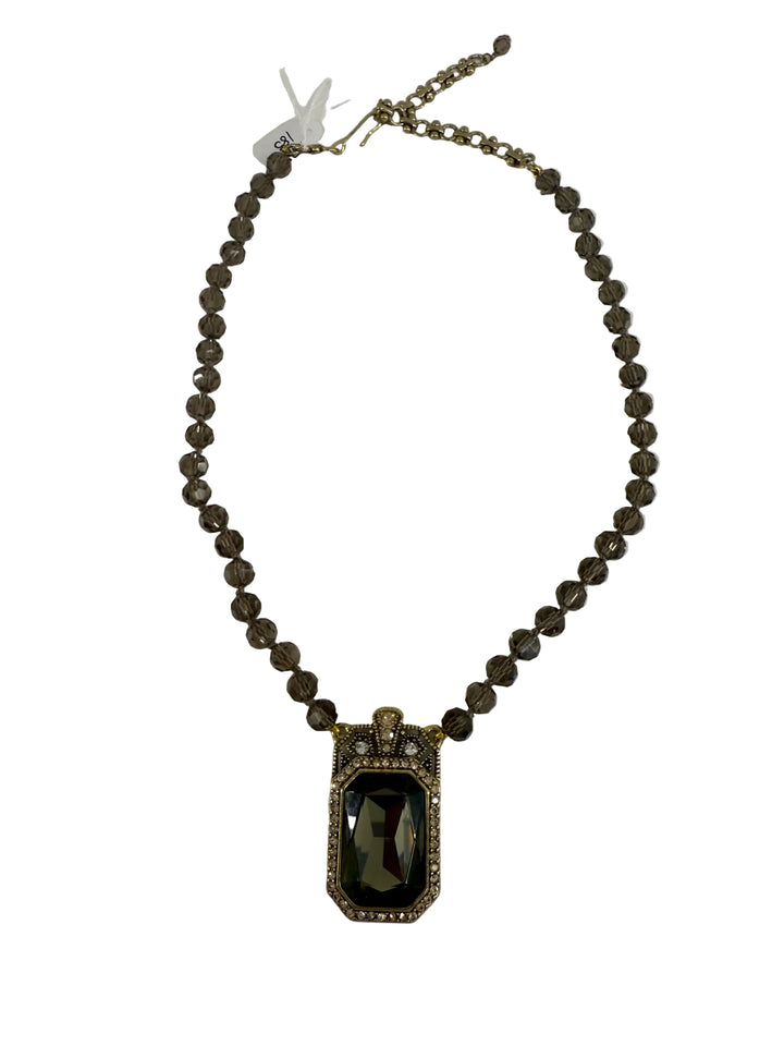 Vintage Heidi Daus Large Pendant Necklace