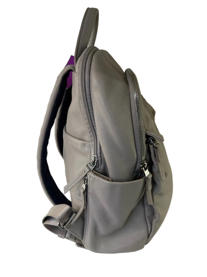 Tumi Leather Taupe Backpack
