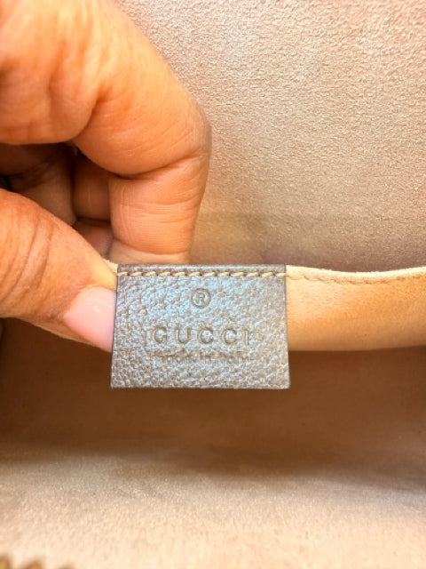 Gucci Unisex Canvas Ophidia GG Supreme Canvas Cosmetic Case
