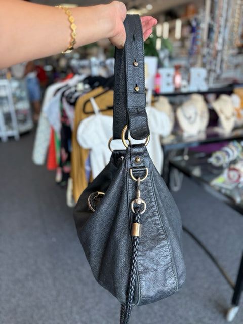 Gucci Leather Black Hand Bags Shoulder Bag