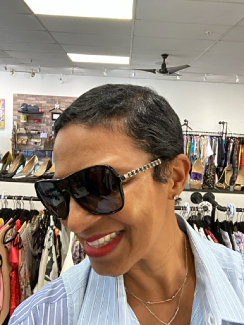 Pre Owned Chanel 5439-Q-A c.622/S8 w Case Sunglasses.