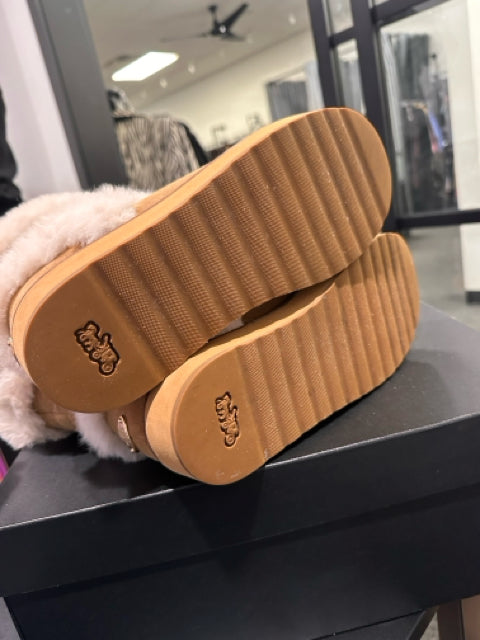 Coach Ankle Boots Sz 6.5 Camel Suede Shoes