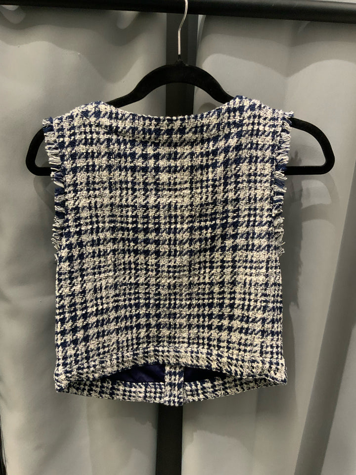 Vineyard Vines Sleevless Tweed Vest Sz XS
