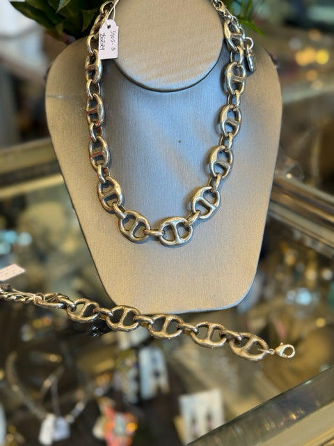 Uno De 50 Necklace Mariner Link Chunky