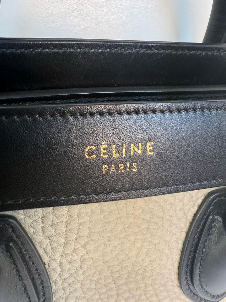 Celine NANO Color Block Designer Bag