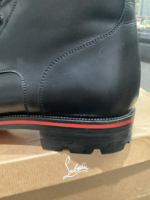 Christian Louboutin Sz 45 Designer Black Boots