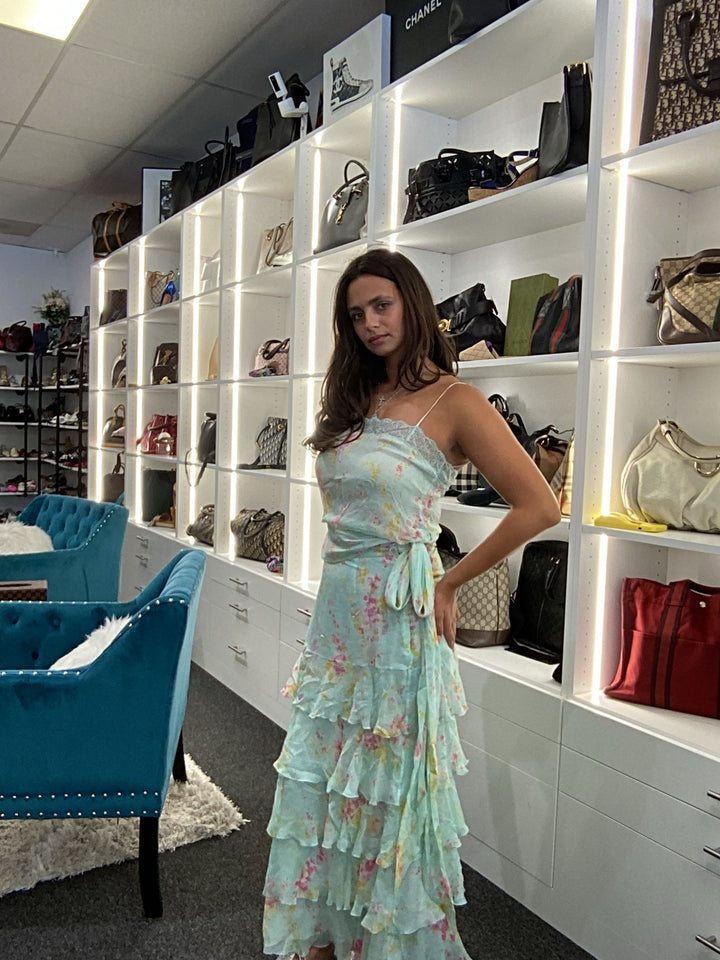 Emanuel Ungar Skirt & Camisole Set