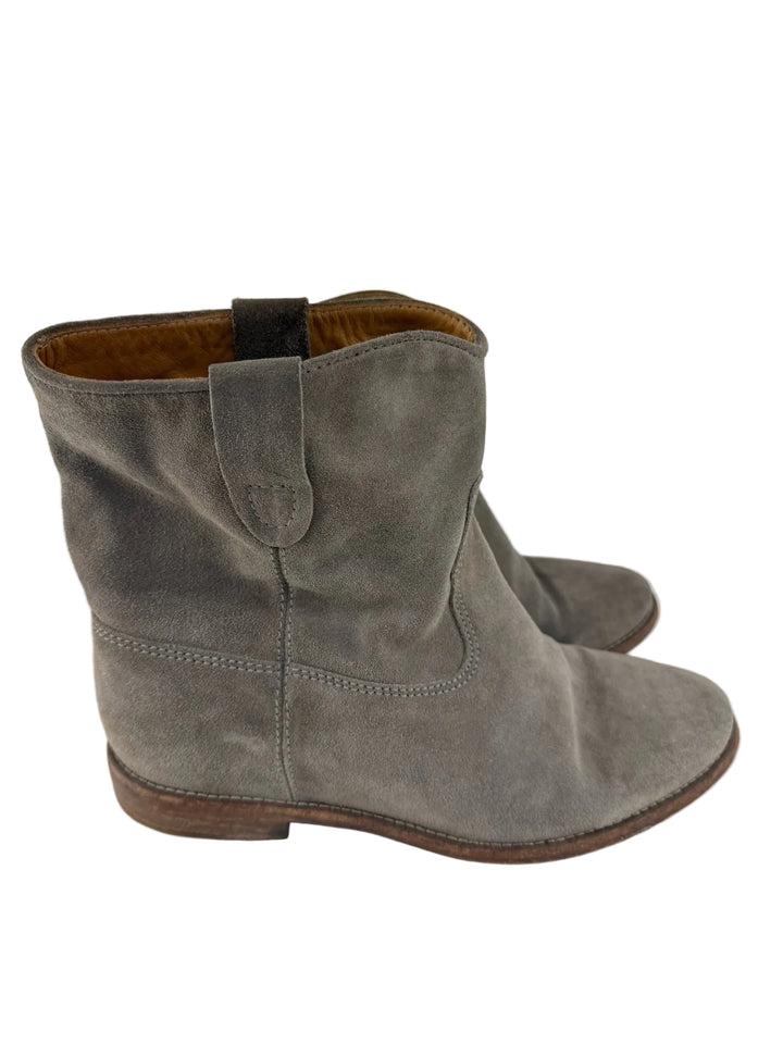 Isabel Marant Suede Grey Boots Sz 40/9.5