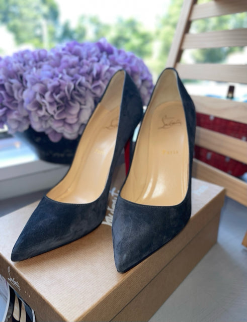 Christian Louboutin Pigalle Veau Velours Sz 40 Shoe