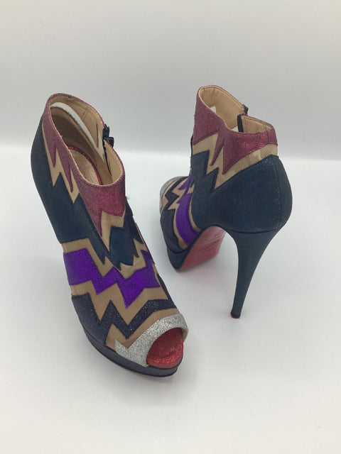 Christian Louboutin Sz 36 Ziggy Ankle Boot Shoe