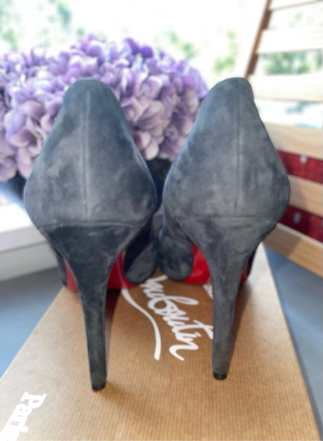 Christian Louboutin Pigalle Veau Velours Sz 40 Shoe