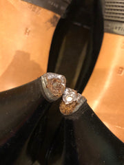 Gucci Vintage Sz 38.5 Pump GG Charm  Shoe