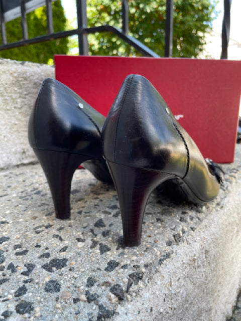 Salvatore Ferragamo Neck Pointed Toe Pump Size 9 Shoe