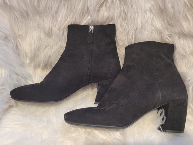 Prada 38.5 Suede Ankle Boots