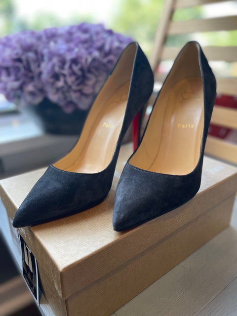 Christian Louboutin Pigalle Veau Velours Sz 40 Shoe