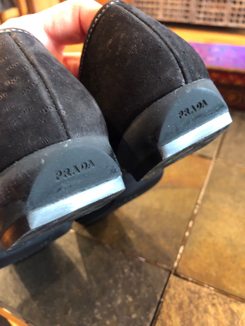 Vintage Prada Driving Moccosins Flat Sz 38 Shoe