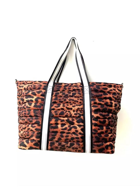 Leopard Tote 3 pc Set