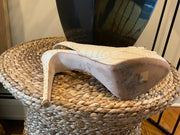 Dior Cannage Charm Peep Toe Sz. 38 Shoe