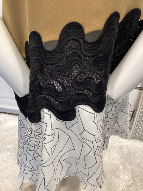 Jonathan Simkhai Asymetrical Sz M Tunic Top