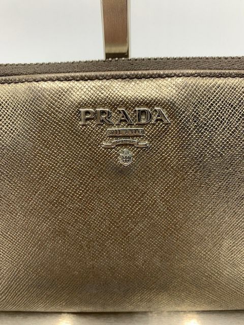 Prada Saffiano Zippy Wallet