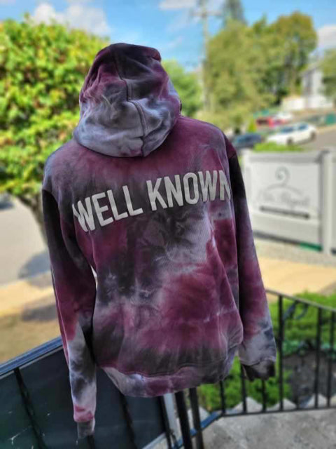 Well Known Studios Tie Dye Sz M Sweatshirt