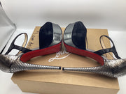 Christian Louboutin Sz 36 Peep Toe Heel Platform Shoe