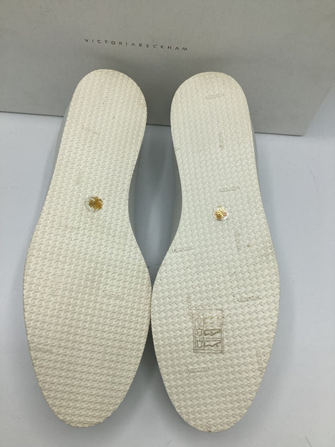 NIB Victoria Beckham Sz 39 Leather Flat Shoe