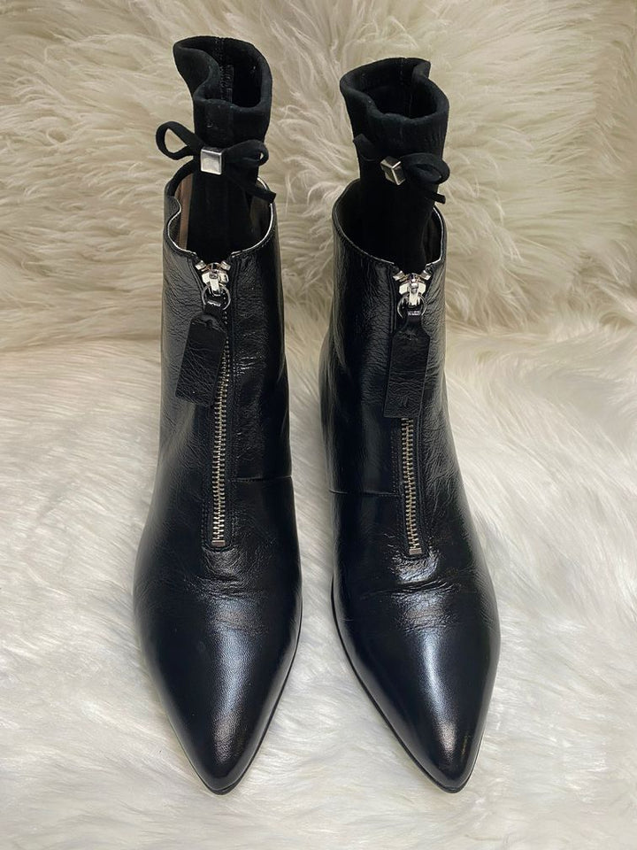 Stuart Weitzman Granny Bootie Sz 8.5 Shoe