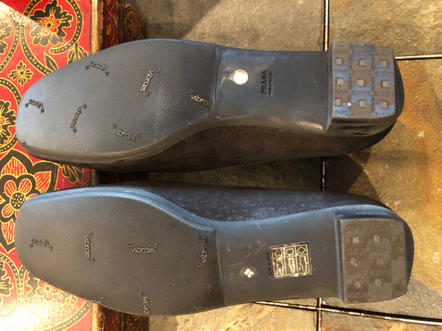 Vintage Prada Driving Moccosins Flat Sz 38 Shoe