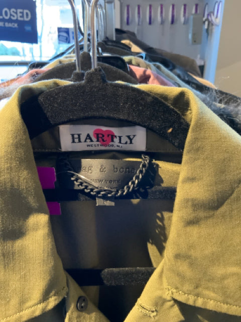 Hartly - Rag & Bone Military Style Shirt Small