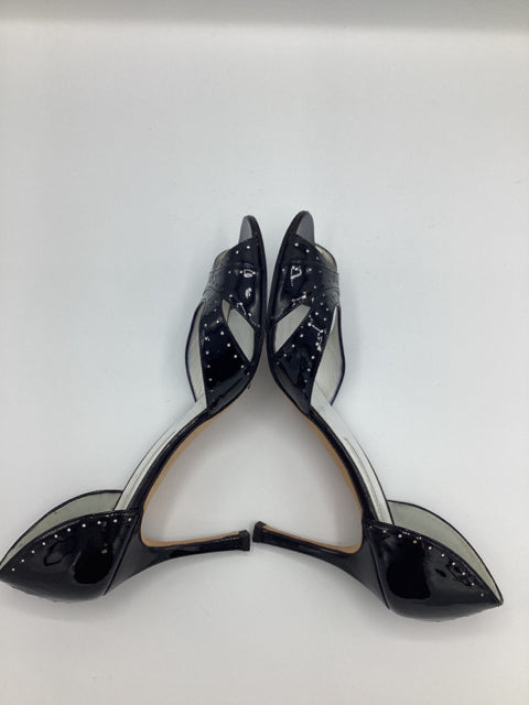 Manolo Blahnik Peep Toe Sz 39 Heel