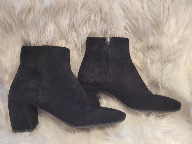 Prada 38.5 Suede Ankle Boots