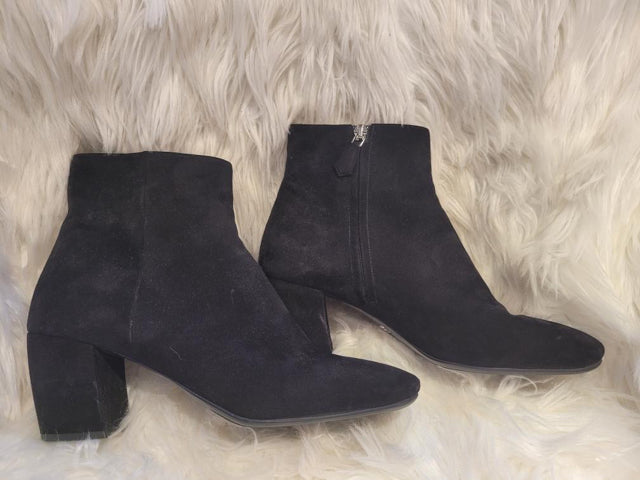 Prada 38.5 Suede Ankle Boots