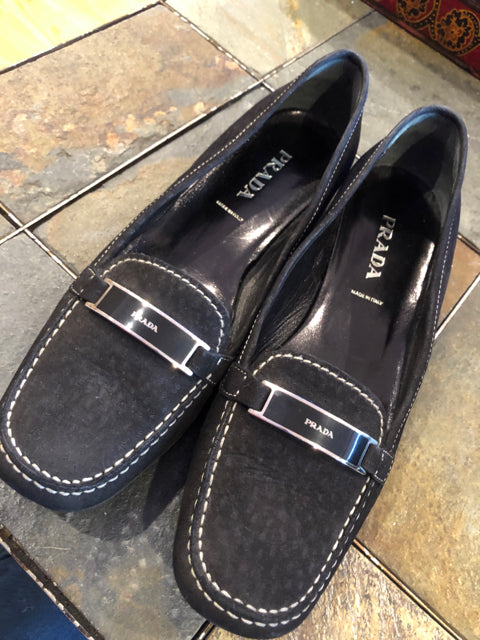 Vintage Prada Driving Moccosins Flat Sz 38 Shoe