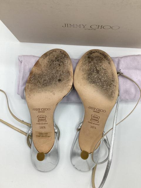 Jimmy Choo Sz 38.5 Strappy Heel Shoe