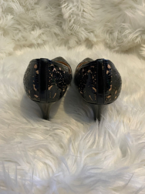 Prada Patent Leather Cut Out Pump Sz.39 Shoe