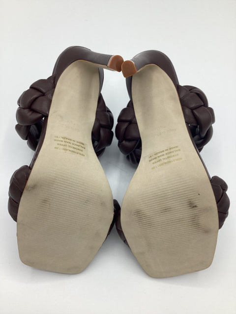 Steve Madden Sz 7.5 Kenley Woven Slide Sandals Shoe